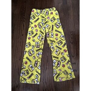 Keroppi Pants KIDS 7/8 Girls Hello Kitty & Friends Fleece Pajamas Frog